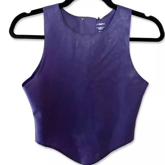 Miaou Jinx Latex Top Revolve - Picture 6 of 6